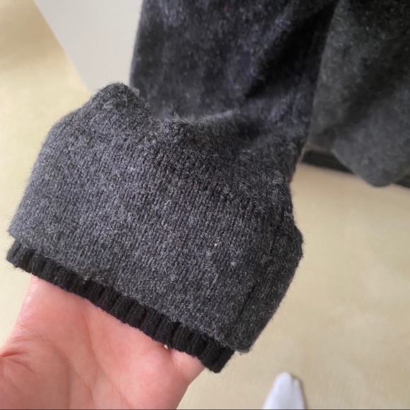 ARMANI EXCHANGE Gray and Black Wool Turtleneck - Picture 4 of 7